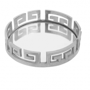 Rhoda Rectangle Gold Mirror Tray